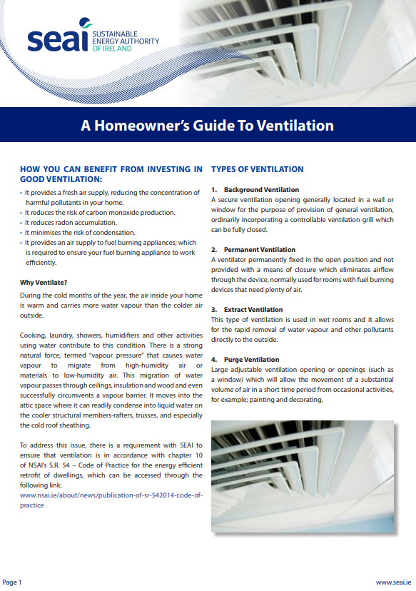 A homeowners guide to ventilation